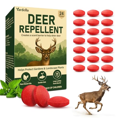 Powerful Deer Repellent Balls, Pest...