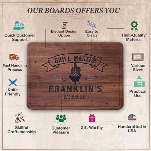 Tabla de Cortar Personalizada Rectangular 7th Hill miniatura 6