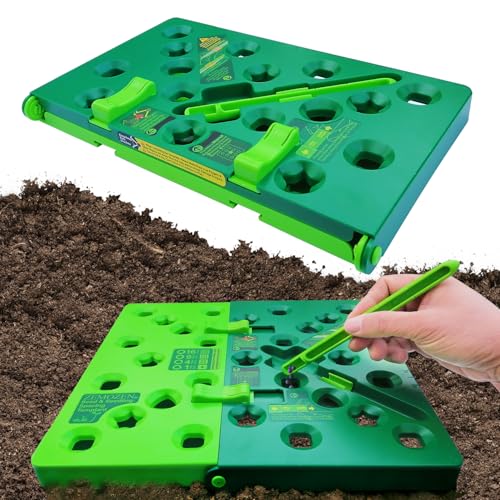 Foldable Seed Spacer Planting Tool - Square Foot Gardening Grid