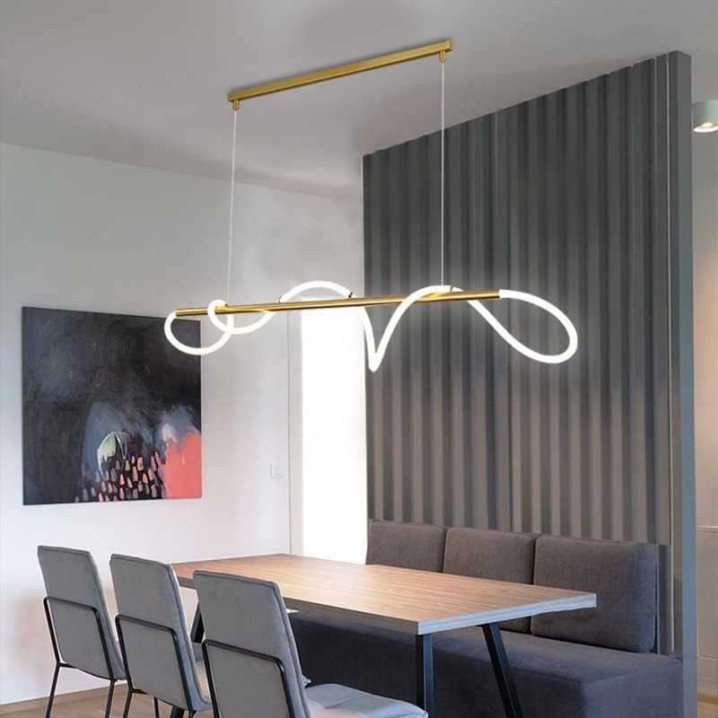 Image of blissbells Smart Voice Assist Chandelier (Gold Metallic LED Chandelier)