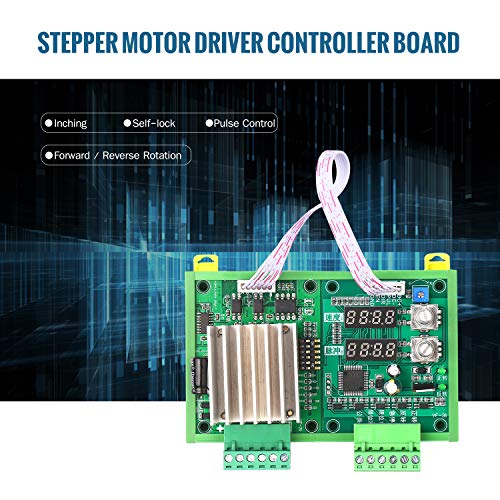 DECDEAL Stepper Motor Driver Board Controller Stepper Motor Drive Módulo de Controle com Programação