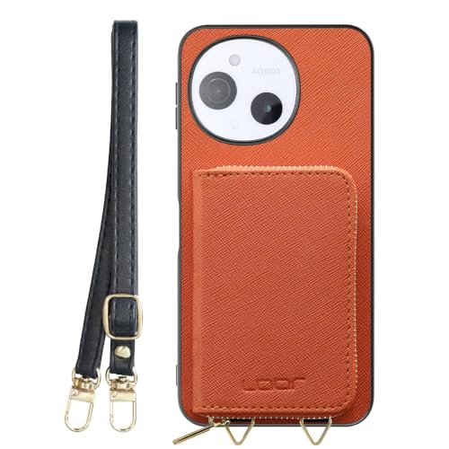 LOOF CASUAL-SHELL POUCH U[ |[`t V_[ X}zP[X for AQUOS sense9 / sense10 p P[X Jo[ X}zV_[ w [ Xgbv | lbNXgbv | h~ 