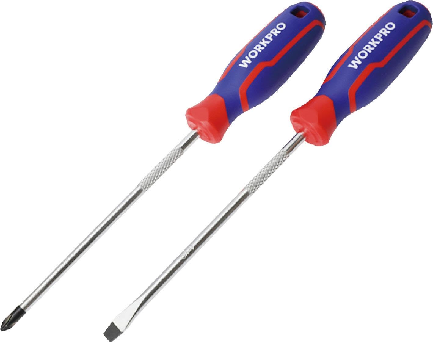 WORKPRO 6-Piece Screwdriver Set - CR-V Steel -4