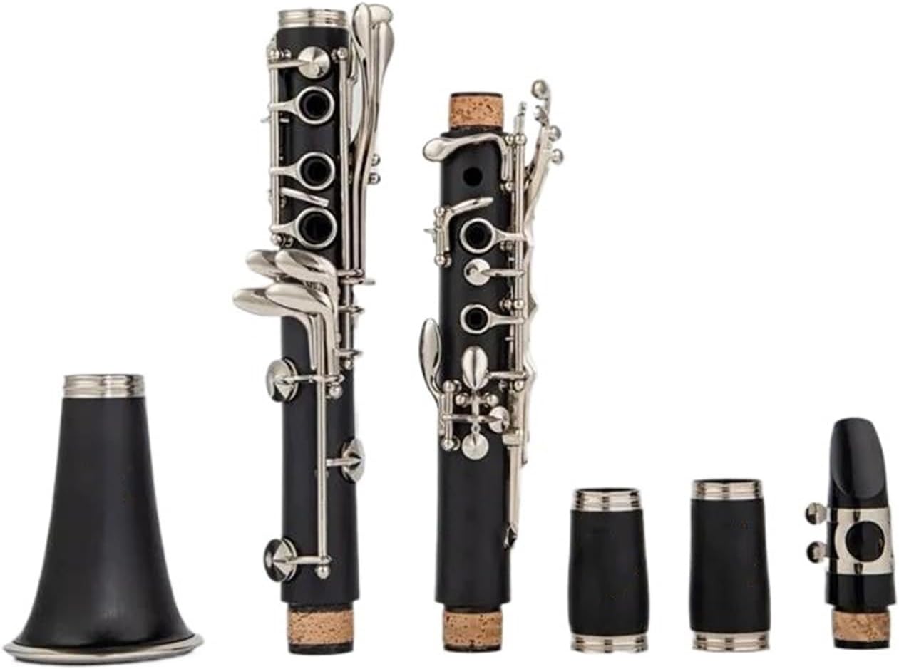 Clarinet Musical Instruments Professional Woodwind Clarinet In B Key Black Tube With Box Accessories