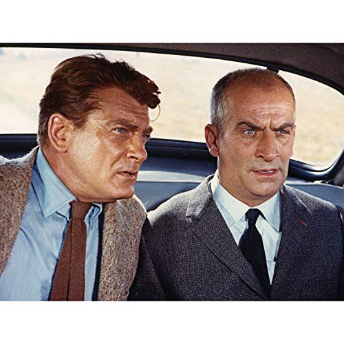 Poster Louis De Funès vieux cinéma français grande affiche photo d'acteur de collection