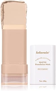 Barra de base facial con pincel, corrector de...