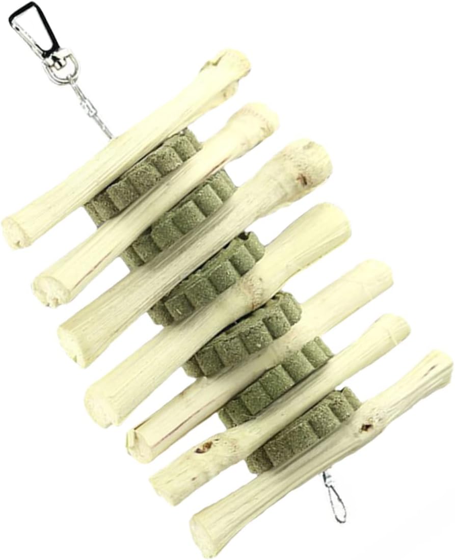 Milisten 2pcs Chew Toy Cake Animal Molar Treats for Bunnies Guinea Pigs and Chinchillas Supply for Healthy Teeth