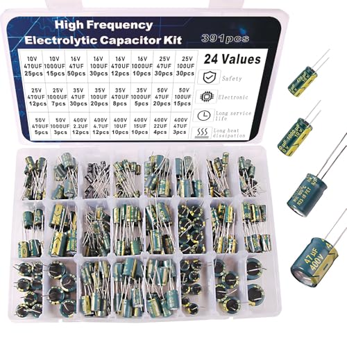 Condensateurs haute fréquence kit de composants électroniques 10V 50V 400V pour réparation