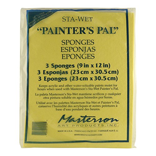 Masterson Sta-Wet Painters Pal Palette Painters Pal sponge refills 9 in. x 12 in. by Masterson