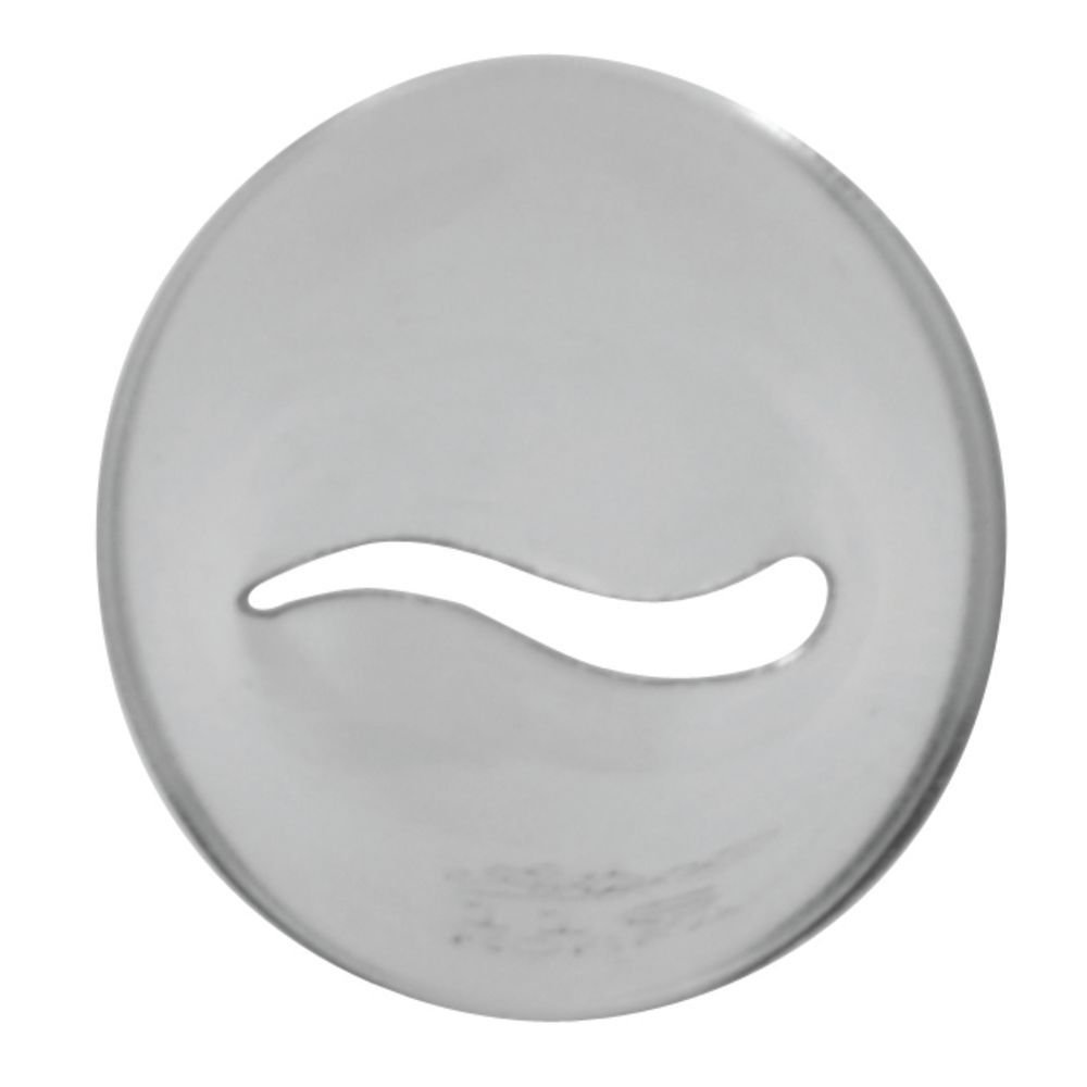 Nickel Plated Steel Cake Decorating Large Rose Tube by Ateco