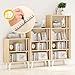 Adjustable Shelf Bracket 40 Inch 8 Pack Silver Shelf Pilaster Strips Shelf Rail Shelf Track Adjustable Wall Shelves Shelf Standards and Supports for Cabinet Closet Organization