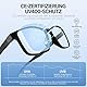 NEW VISION Lesebrille, Brille mit magnetischem Clip für Sonnenbrille, 100% UVA- und UVB-Schutz, NV8126 Clip-On-Lesebrille für Damen und Herren (nero, 2.5, x)