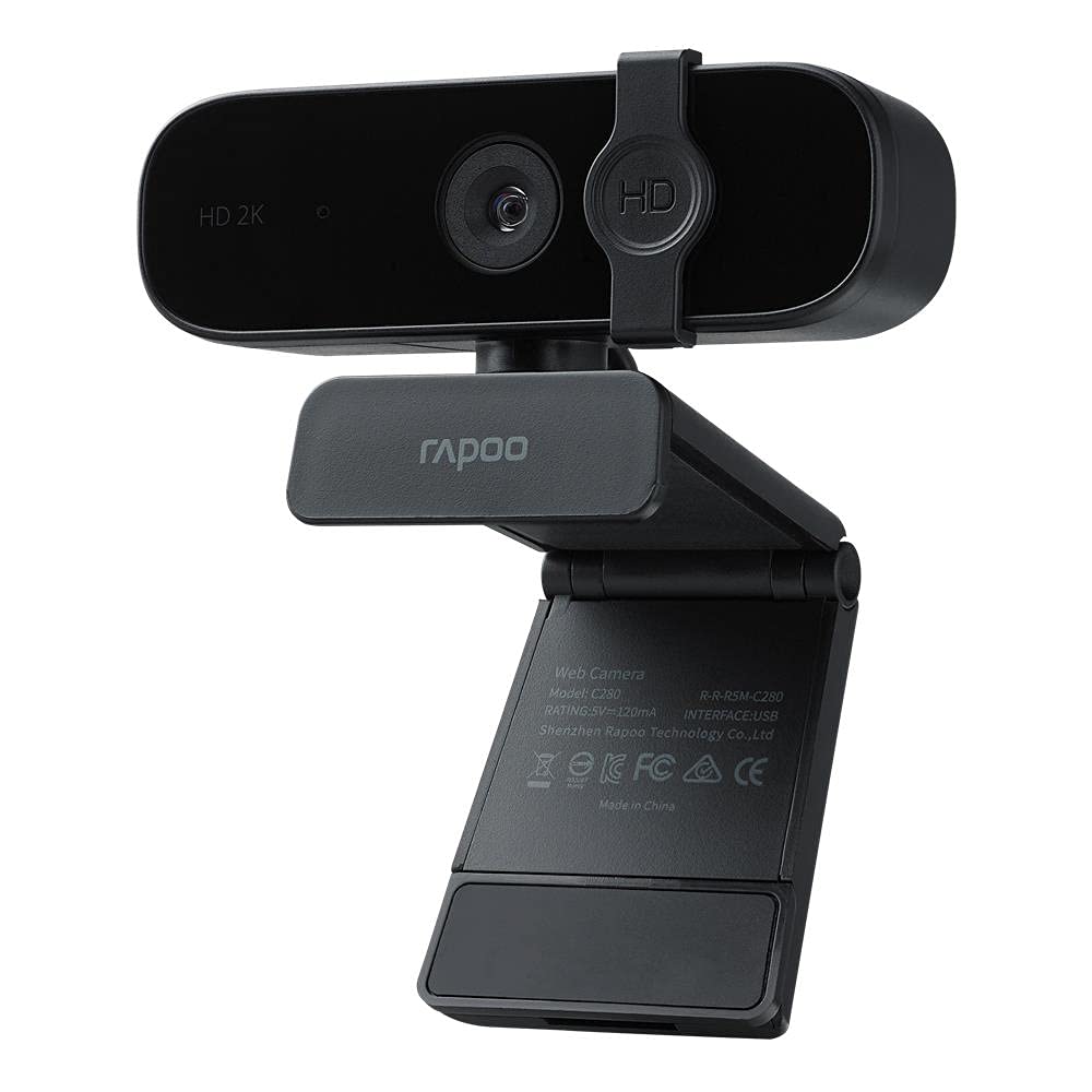Rapoo XW2K Webcam 2560 x 1440 Pixels USB 2.0 Noir