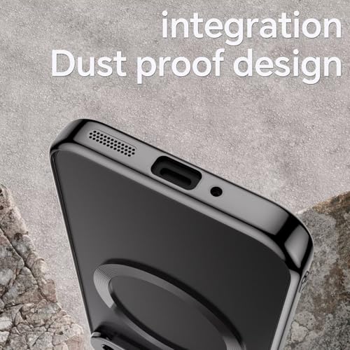 ESONG Magnetic Clear for Google Pixel 9 Pro XL Silicone Protection Case with MagSafe, Wireless Charging - Image 4