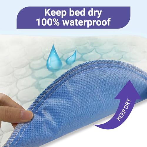 Conkote-Heavy-Absorbency-Bed-Pads-34X36-4-Pack-Washable-and-Reusable-Incontinence-Underpads-Waterproof-Sheet-and-Mattress-Protectors
