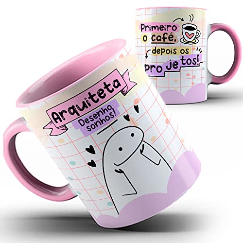 Caneca Color Profissões Flork Arquiteta 3ia