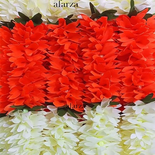 Image of Gajra For Hair Accessories Artificial Mogra Jasmine Juda Bun Scrunchies For Women Girls Pack 4 pieces