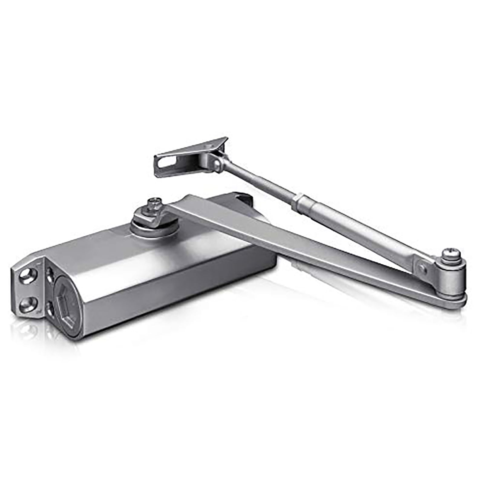 Cierrapuertas Hidráulico Automático, Cierrapuertas Para Puertas Cortafuegos, Cierrapuertas Con Resorte Hidráulico Con Retención Abierta Y Cierre Suave, Cierre Automático Para Puertas(100-150kg)