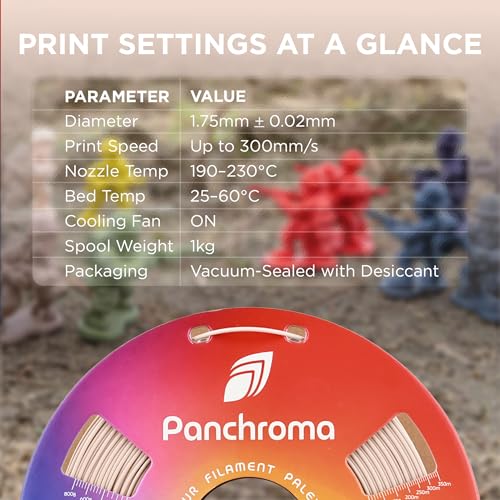 Image of Polymaker Panchroma Matte PLA Filament, Army Beige 1.75mm 1kg 3D Printing Filament, Formerly Polyterra Matte, Fit Most FDM 3D Printers, 1kg Spool (2.2lbs)