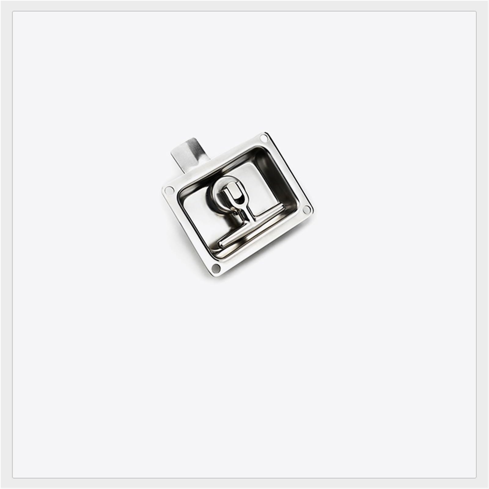 Loquet de poignée en T D1080 pour sécuriser les coffres de toit et remorques