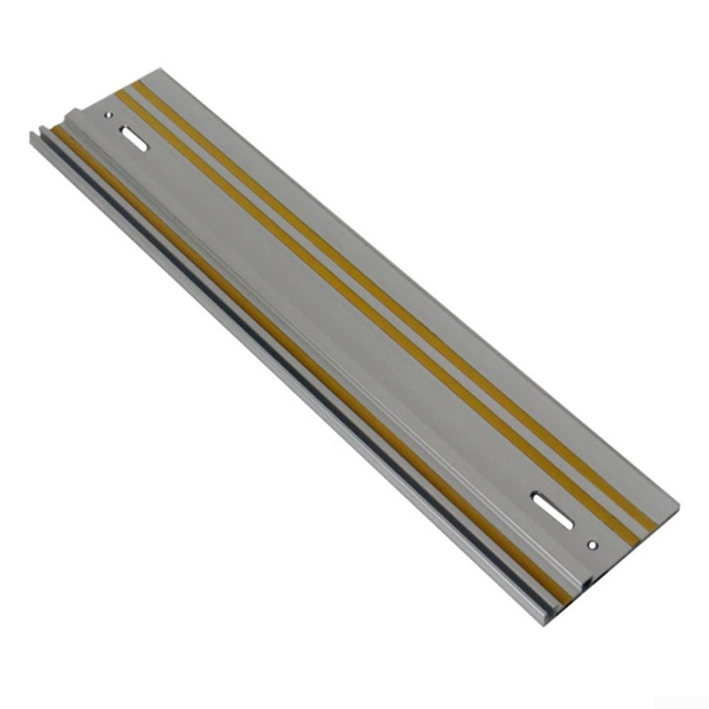Eawfgtuw Binario di guida, accessorio per sega circolare, guida in alluminio, 2 x 1000 mm, compatibile con sega ad immersione e sega circolare portatile, per tagli precisi e dritti (400 mm)