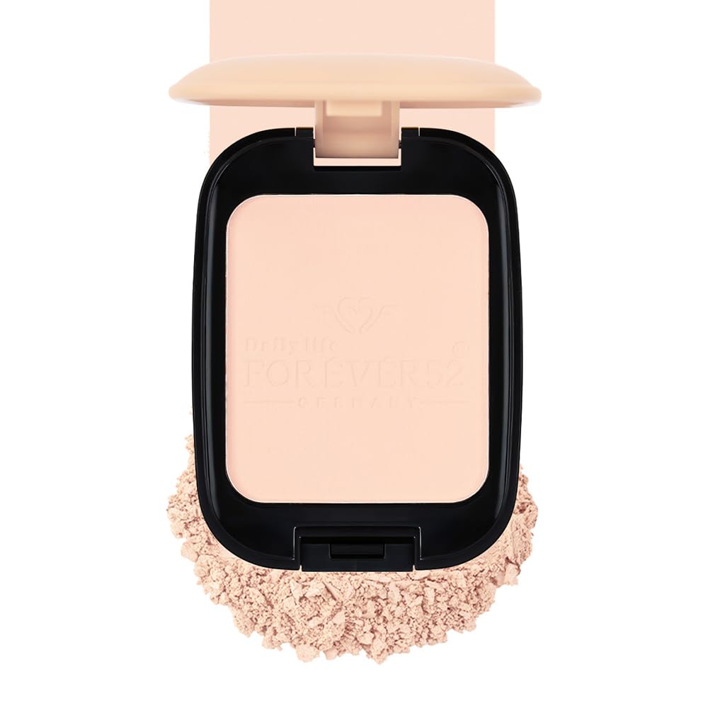 Daily Life Forever52 Dual Wet and Dry Compact With Sponge and Mirror (12g, WD001)