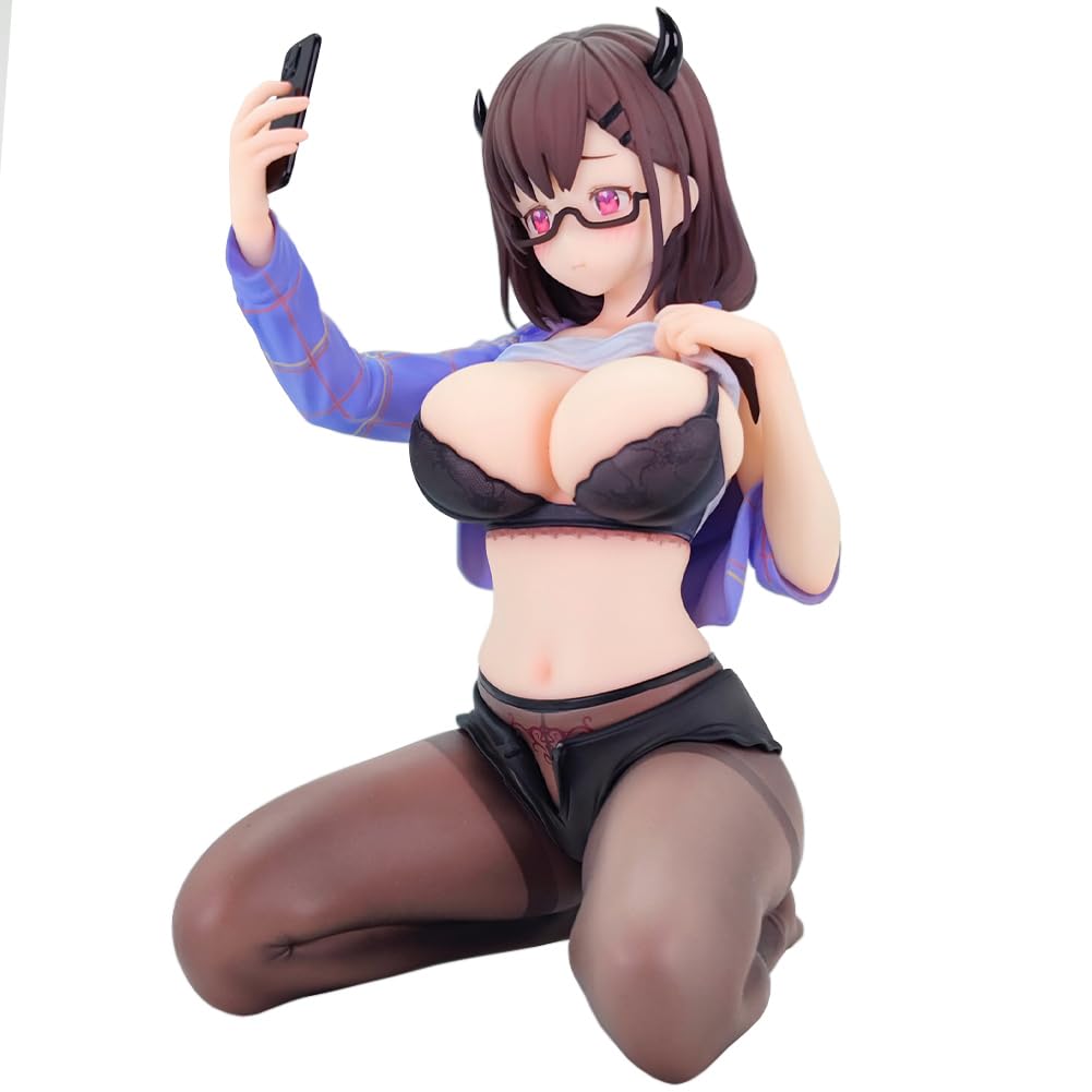 Zhongkaihua Anime Illustration Mocha Jiang Jiang Jiang Figure 15CM Anime Girl PVC Model Desktop Decorate Collections Ornament Birthday Gift