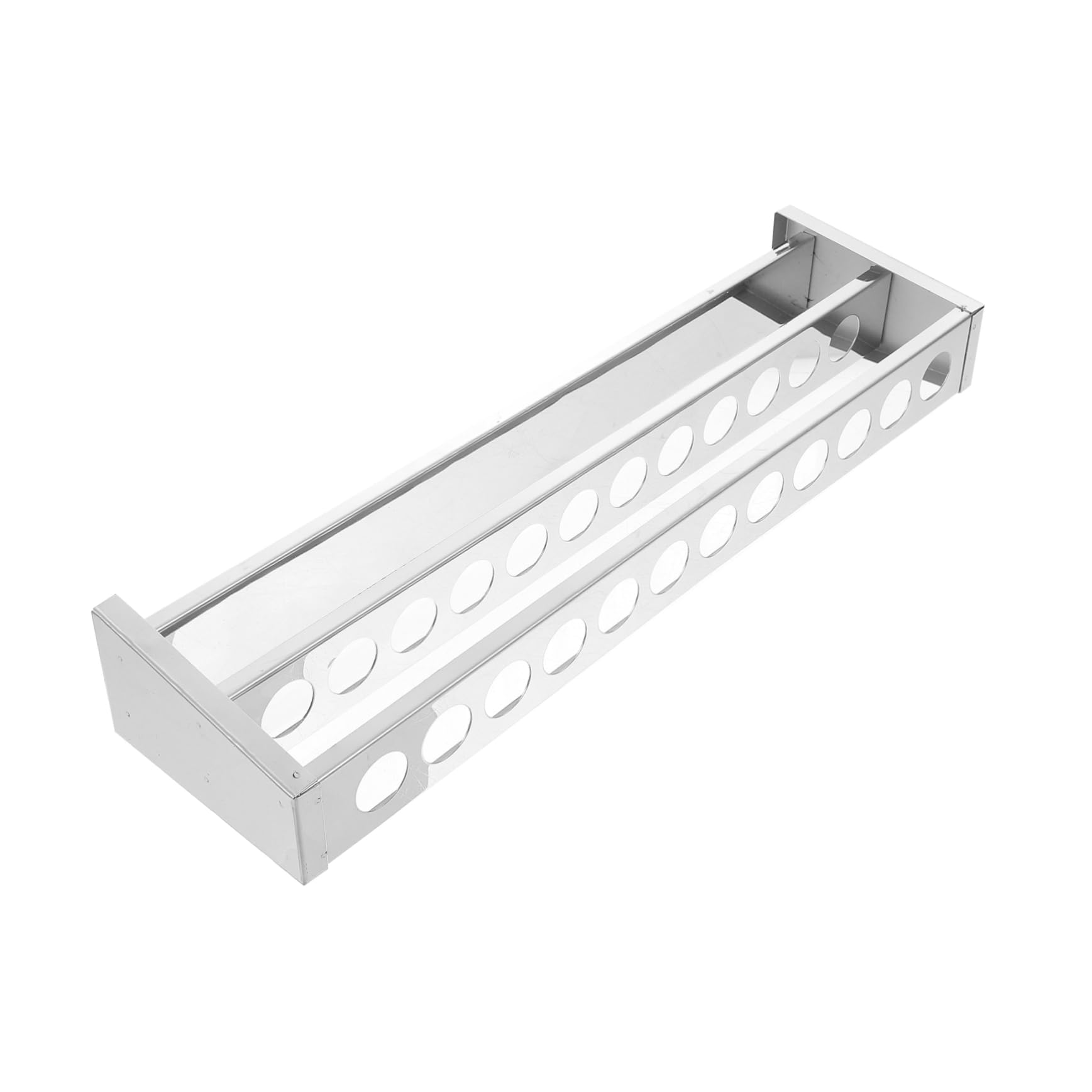 Cabilock Soporte para Tubos de Ensayo Acero Inoxidable Porta Tubos de Ensayo Duradero para Laboratorio y Aula Escolar