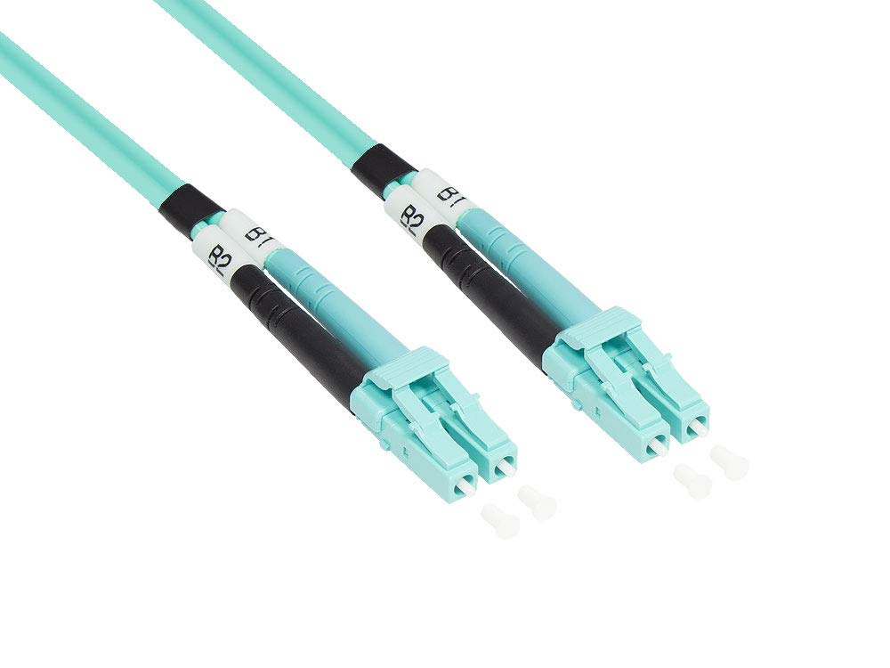 Patchkabel LWL Duplex OM3 (Multimode, 50/125) LC/LC, 1m, Good Connections®