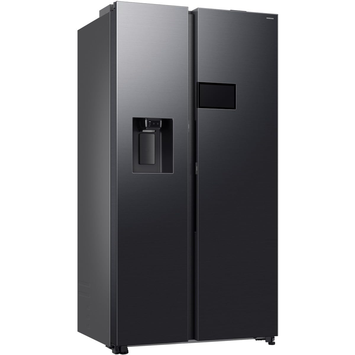 Samsung Side by Side AI Home RS90F64EDF/EF Kühlschrank mit Wasser/Eisspender, Wifi mit AI Energy Mode, AI Home Display, SpaceMax, 614 L, BxHxT: 91,2 x 178,4 x 72,6 cm, anthrazit