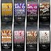 InfuSio Gourmet Ground Coffee, (64oz) Variety Pack, Eight 8oz Bags (Pack of 8) - 4lbs Total - (French Roast/Colombian/City Roast/Costa Rica) With Flavored Blends (Pecan/Chicory/Vanilla/Creme Brulee)