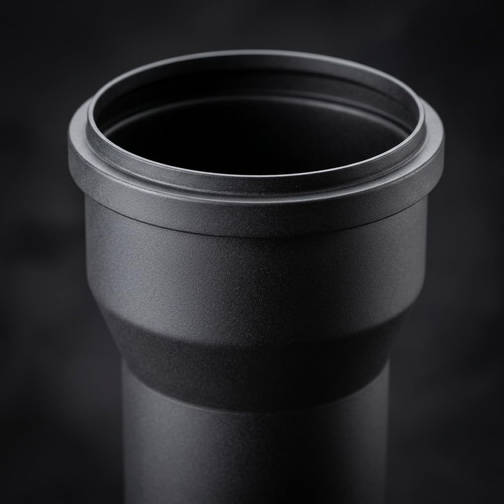 MAKA Aumento Canna Fumaria Pellet Nero da Ø 80 a 120 mm