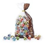 Lindt Schokolade LINDOR Mischung | 1371 g | Ca. 109 LINDOR Kugeln: Milch, 70 %, Milk&White, Stracciatella, Weiß, Nuss, Caramel, Matcha, Feinherb, Salted Caramel, Pistazie | Schokoladengeschenk