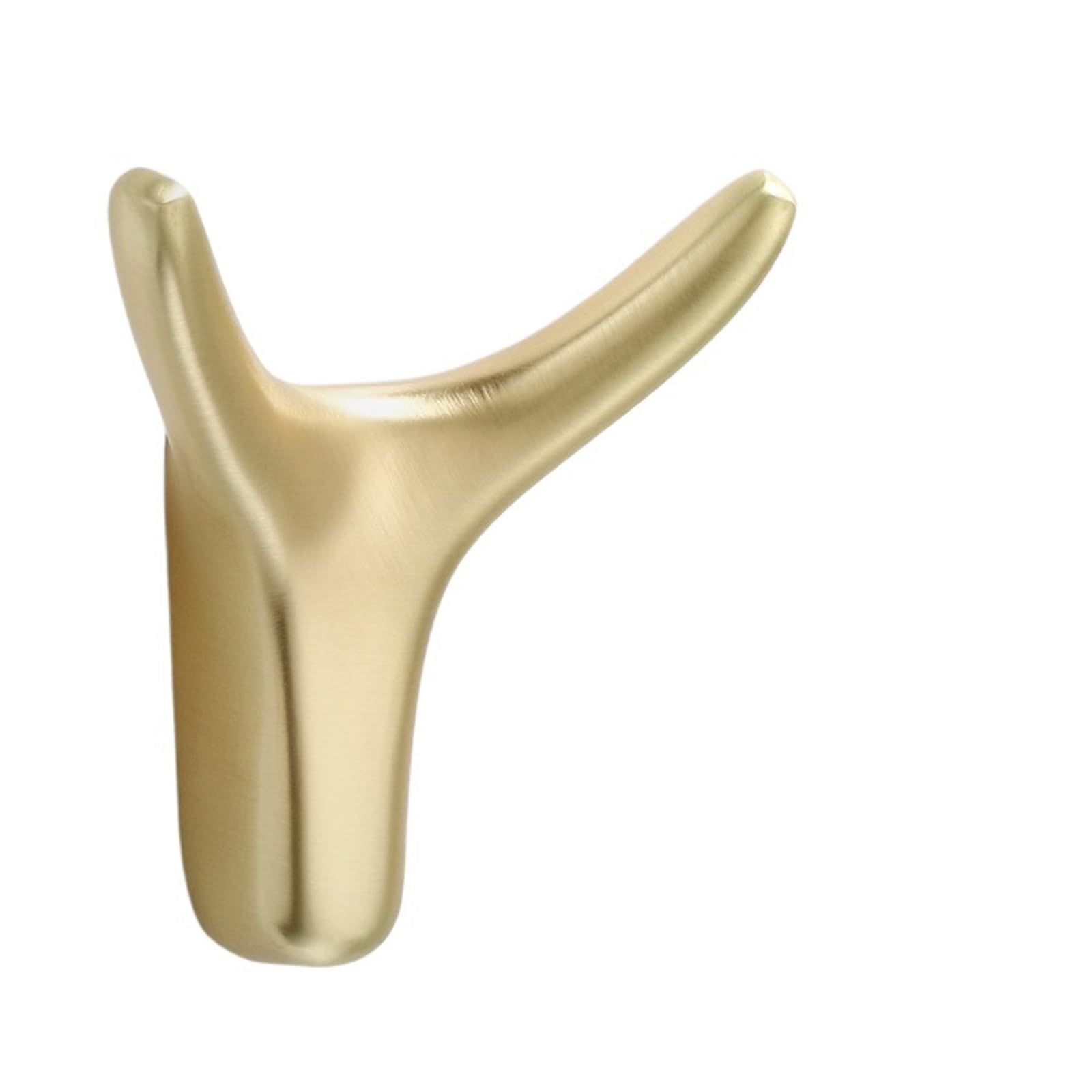 Ygleeuli Brass Gold Coat Hooks Wall Hanging Clothes Door Coat Hanger Hook Kitchen Cabinet Storage