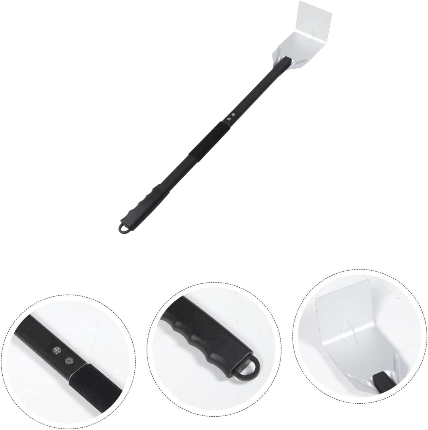 YARNOW Oven Scraper Tool Non Scratch Ash Rake for Grill Fireplace Cleaning Supplies Ash Cleaning Scraper Dust Sweep