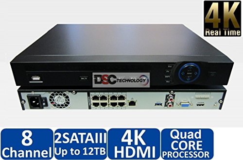 DiysecurityCameraWorld, NVR4208-8P-4KS2 8Channel 1U 8PoE NVR Network Video Recorder
