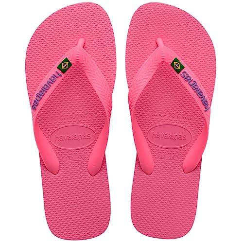 Havaianas Brasil Logo Mixte FlipFlop Crystal Rose 43 EU