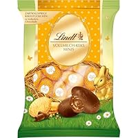 Lindt Schokolade | Mini-Eier Keks | 100g | Mini Vollmilch-Schokoladeneier mit zartknusprigem Keks | Ostereier | Perfekte Oster-Schokolade zum Teilen & Genießen