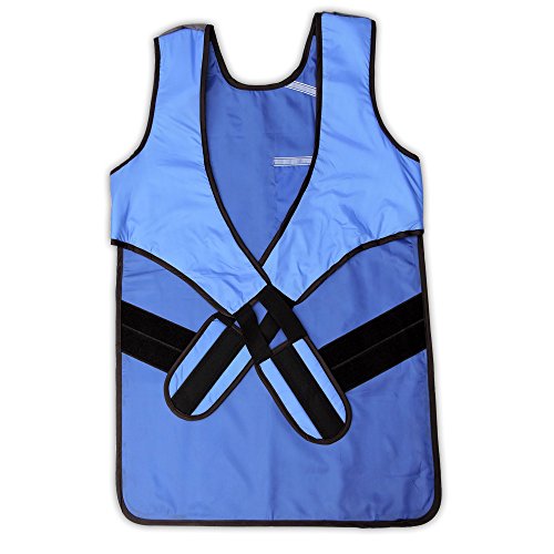Image of HealthGoodsIn - Lead Apron 0.5mm Lead (pb) Equivalency Protection For Working with X-Ray Machine with ROBUST HANGER