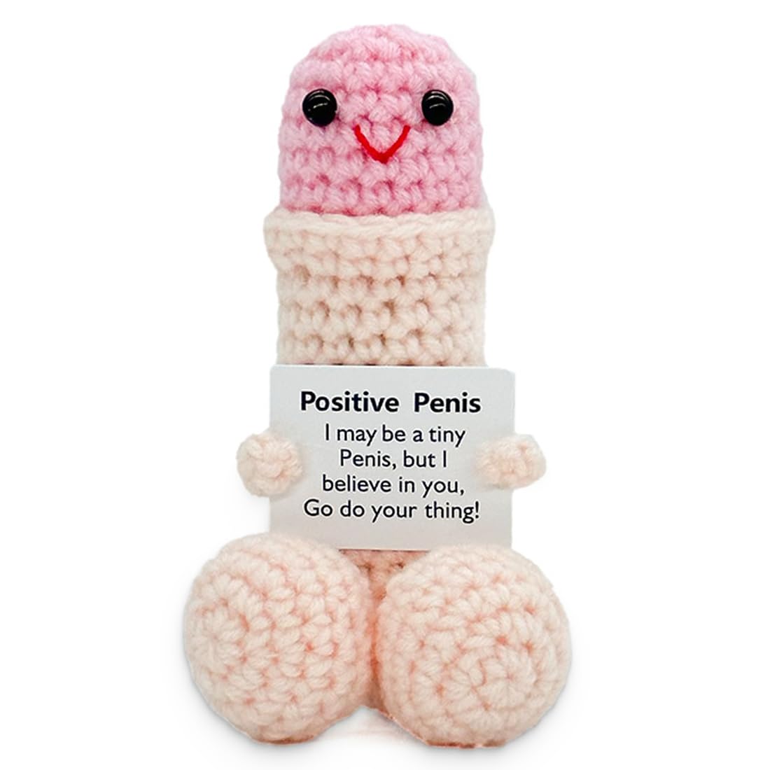 Pocket Hug Penis, muñeco pene de la suerte, regalo positivo, patatas positivas, regalo divertido para hombres, pequeño regalo para hombres y mujeres