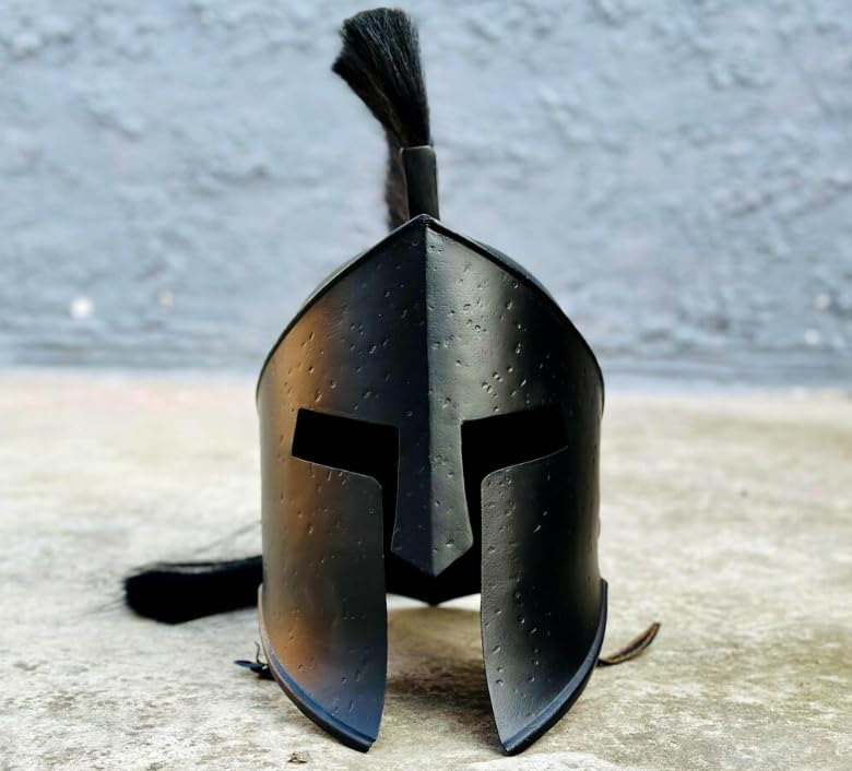 Casque médiéval spartiate robuste pour armure historique sans compromis