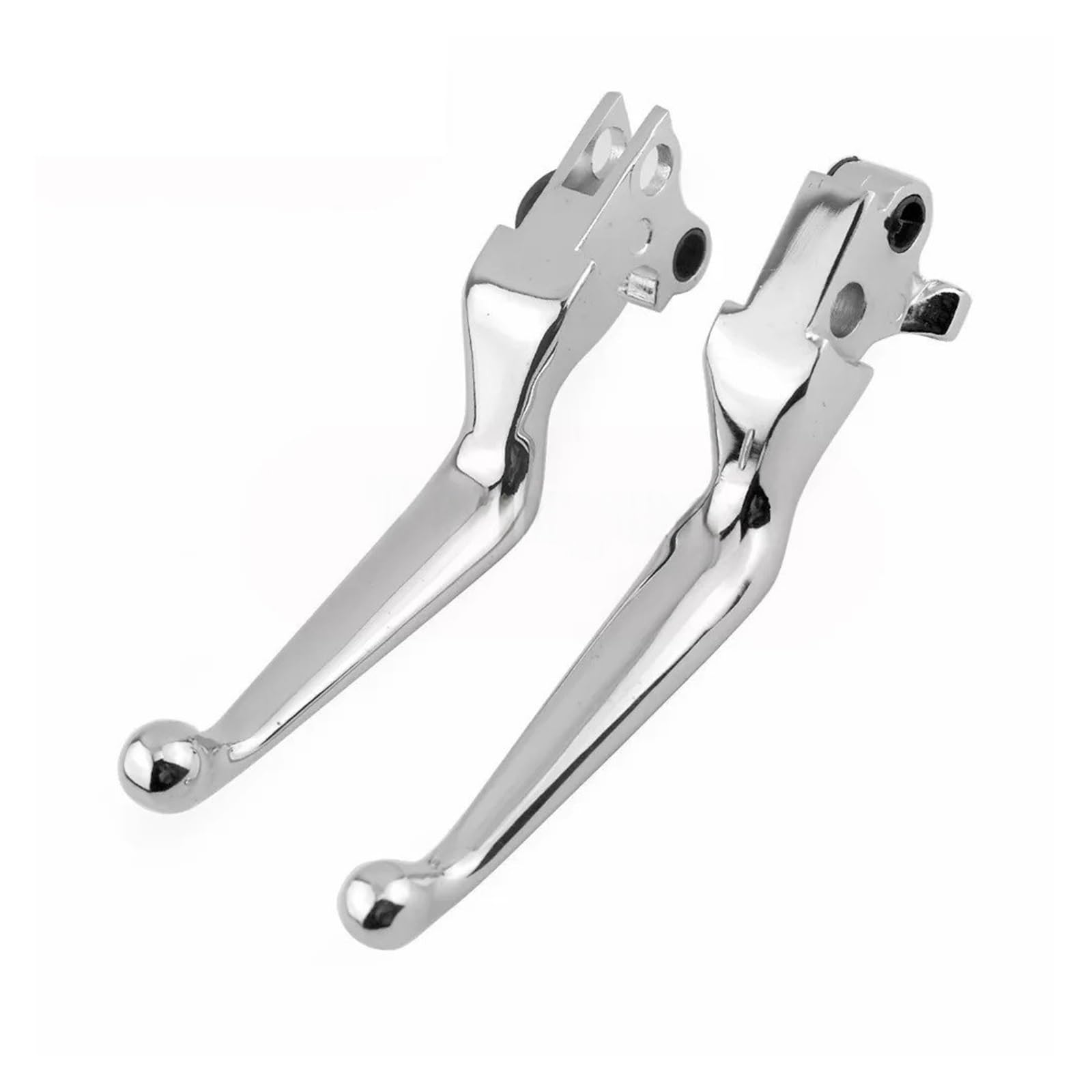 Ywqjiopm Chrome Motorcycle Brake Clutch Lever Motorcycle Brake Clutch Levers For Touring For Road King For Sportster Xl 883 1200 Handlebar Brake Clutch Lever
