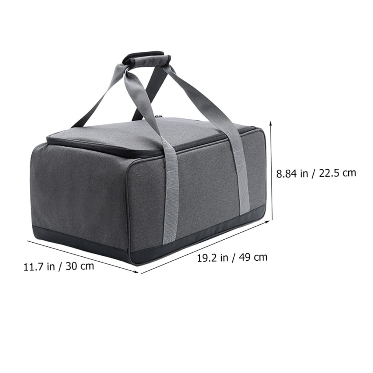 Borsa per Imballaggio Fornello da Campeggio Robusta Cerniera Resistente e Manico Avvolgente, Capacità per Utensili da Cucina e Accessori, per Attività All’aperto