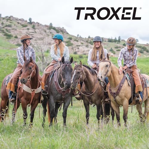 image for Troxel Liberty Ultralight Horse Riding Helmet, Low-Profile Adjustable 
