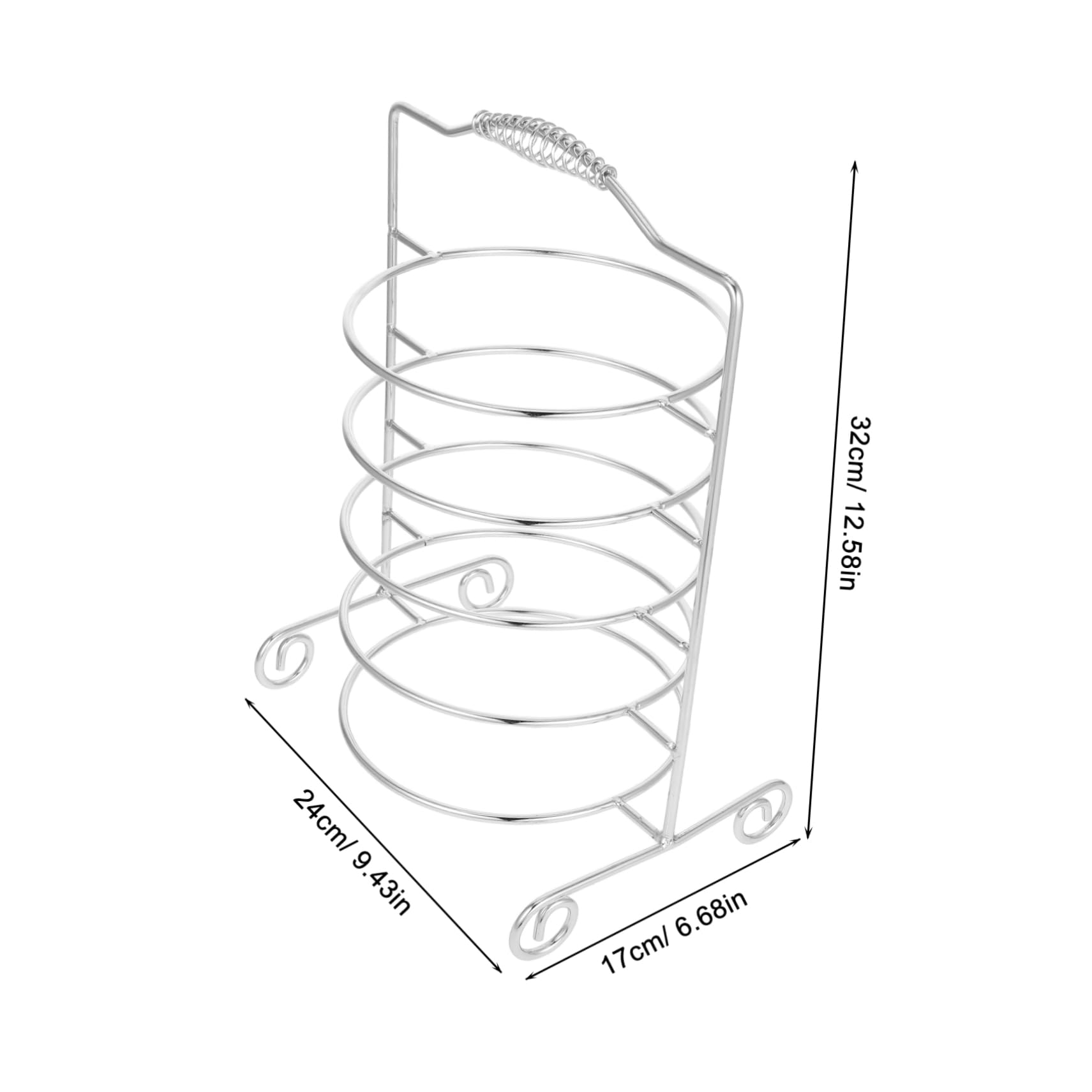 Cabilock Iron Buffet Platter Rack Food Display Stand for Restaurant Party and Home Kitchens Elegant Design Easy to Clean Versatile Use for Catering Events