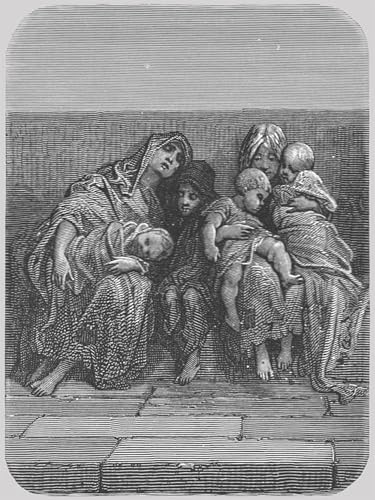 Tableaux posters Se reposer sur le pont Gustave Doré œuvre de prestige