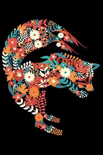 Blumen Fuchs Umweltschutz Erhalten & Schützen Umweltbewusste: DIN A5 Liniert 120 Seiten / 60 Blätter Notizbuch Notizheft Notiz-BlockNaturschutz Umweltschutz Statement Motive (German Edition)