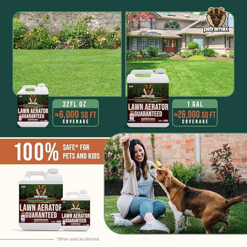 Petramax fertilizante líquido para césped 32 oz miniatura 6