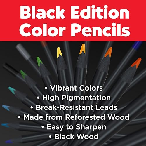 Image of Faber-Castell Black Edition Colored Pencils, 1 Count (Pack of 100)