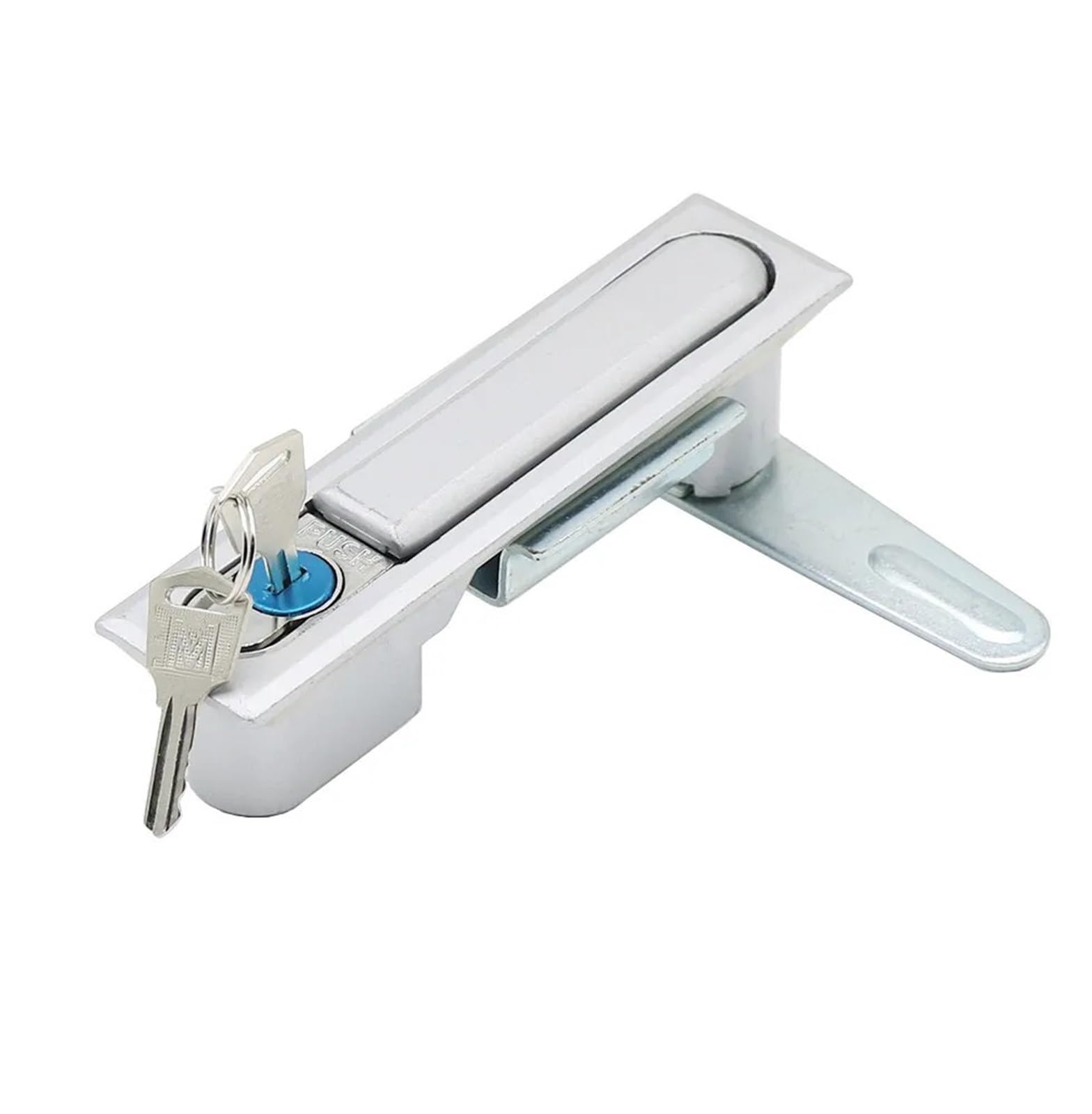 Serrure MS490 anti-intrusion pour porte de commande et boîtier de distribution avec cadenas